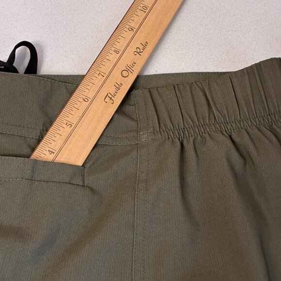 Ripskirt Hawaii Sport Skirt Womens Medium Olive Green Elastic Insets Beach - Picture 10 of 12